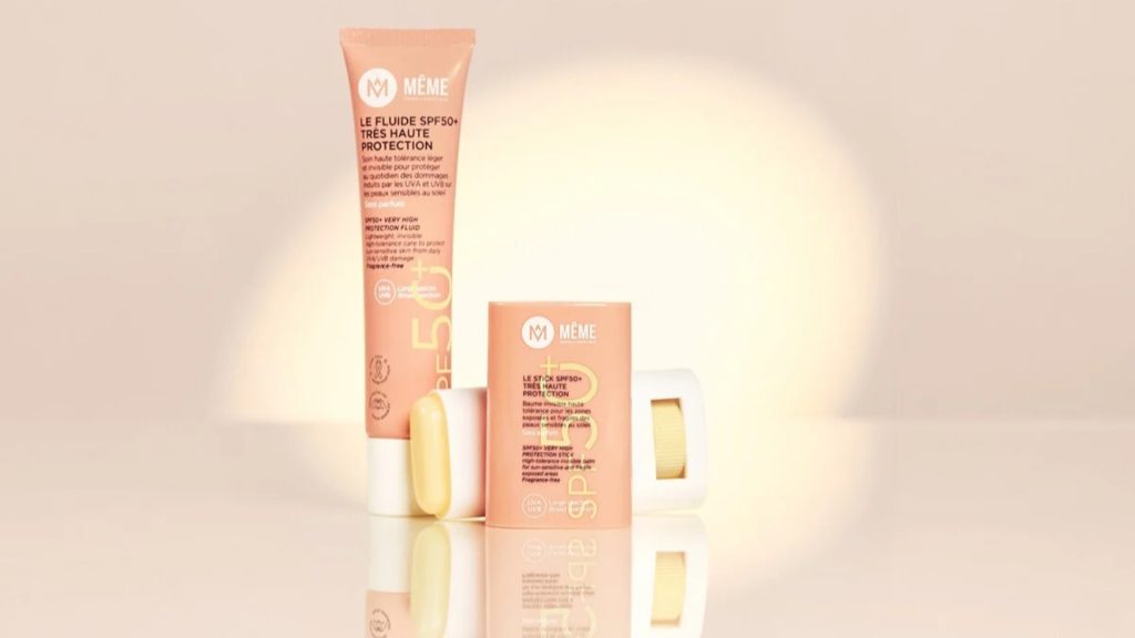 Produits de protection solaire en pharmacie, illustration du marché des solaires
