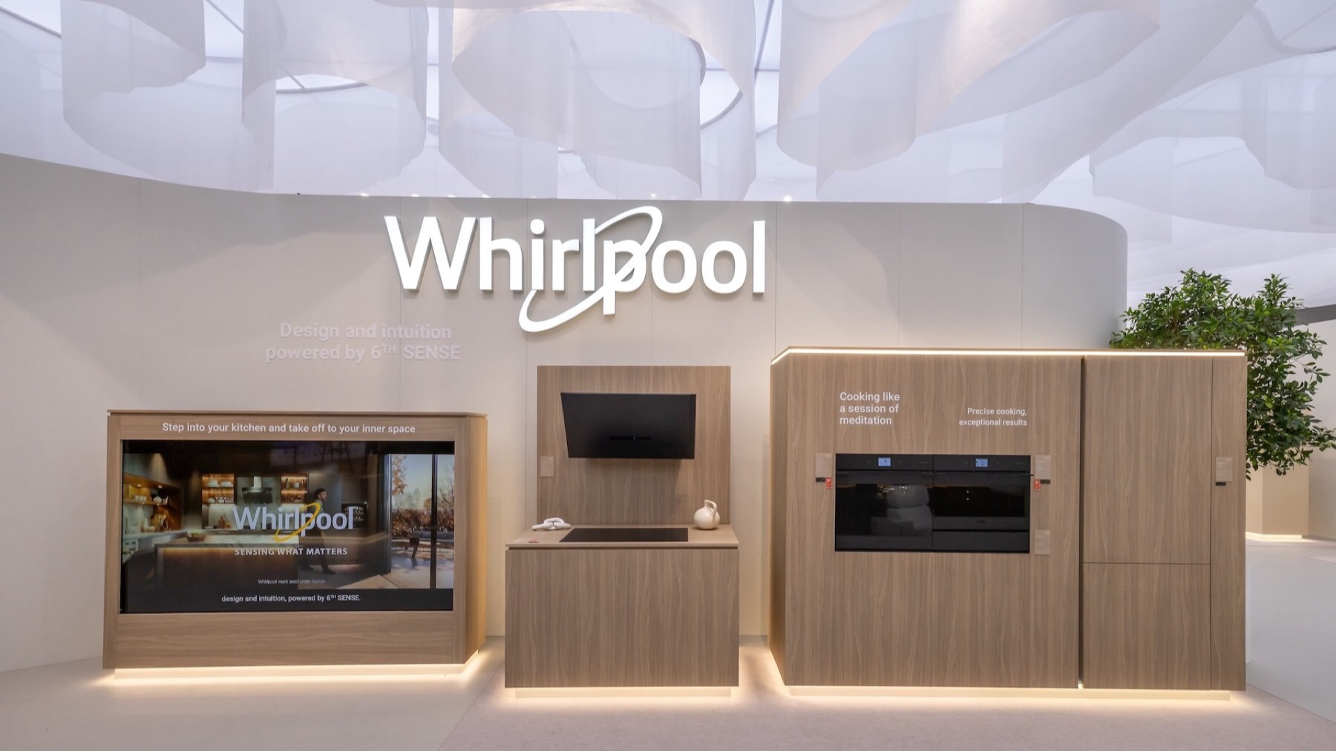 Espace d’exposition Whirlpool et Beko à EuroCucina