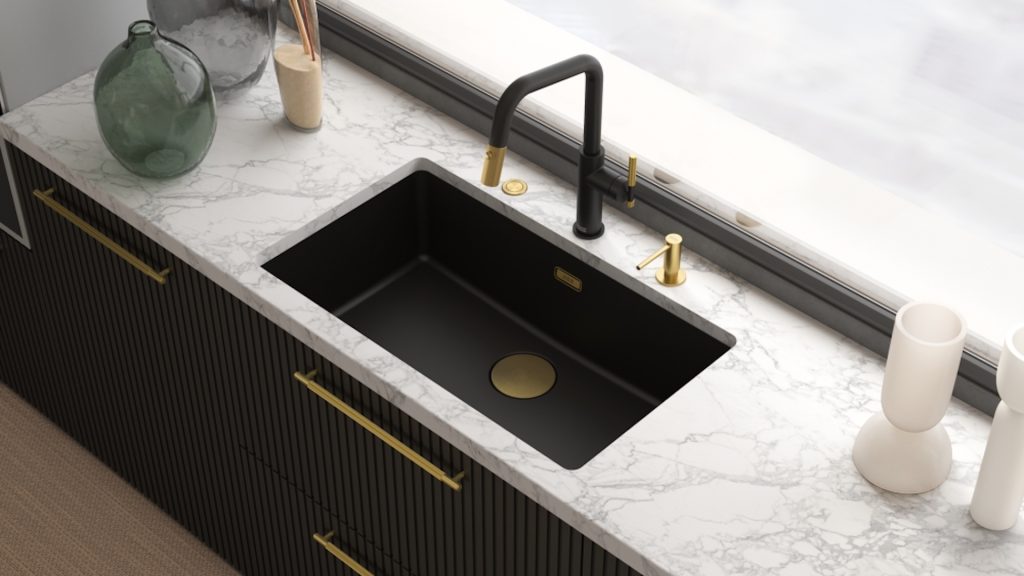 Maris Stripes : Franke mise sur le mitigeur comme signature de cuisine - Beyond Sales