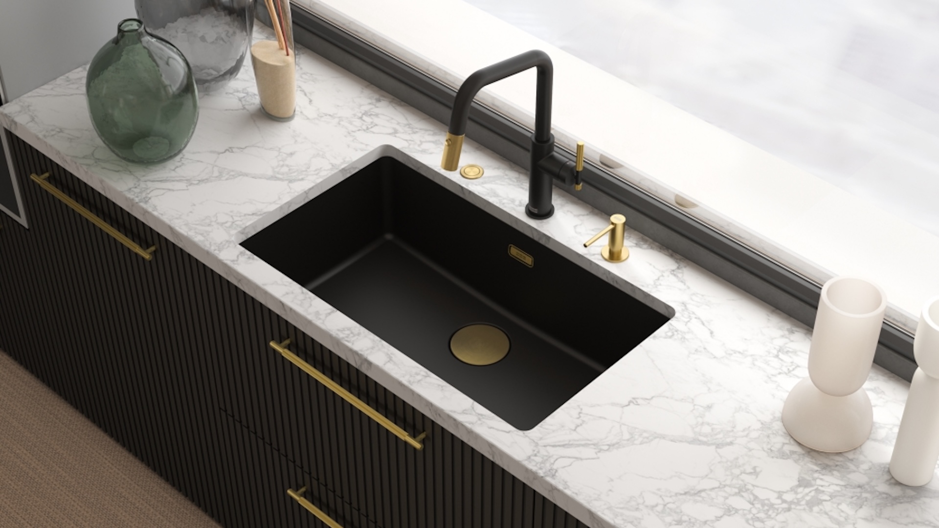 Maris Stripes : Franke mise sur le mitigeur comme signature de cuisine - Beyond Sales