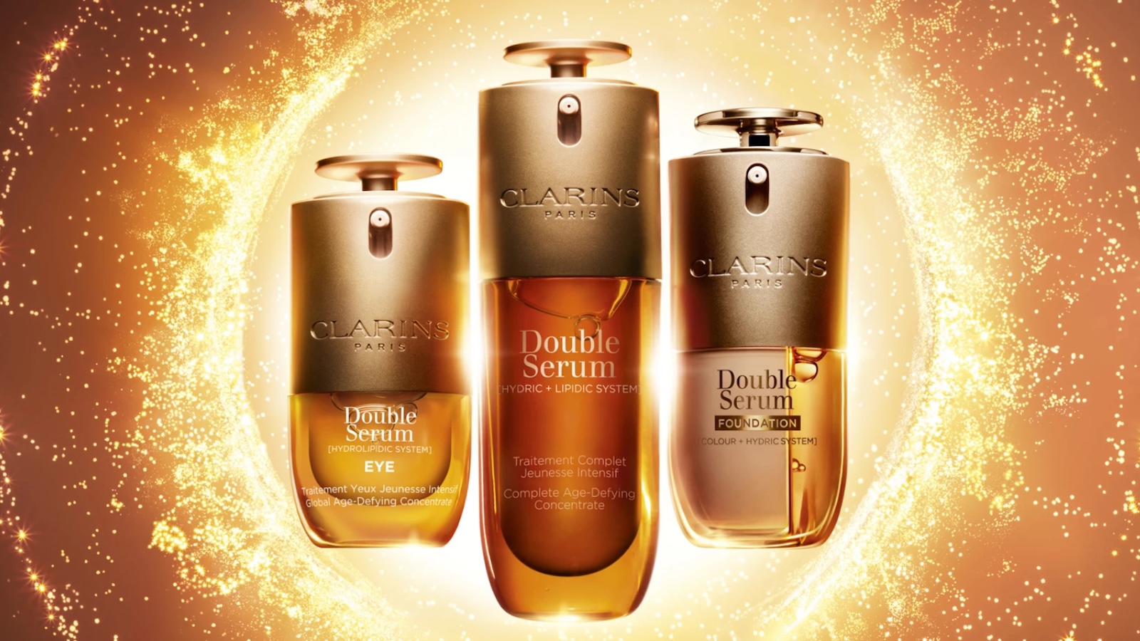 Clarins et Aptar Beauty lancent le Double Sérum Fond de Teint : un packaging breveté pour un hybride soin-maquillage - Beyond Sales